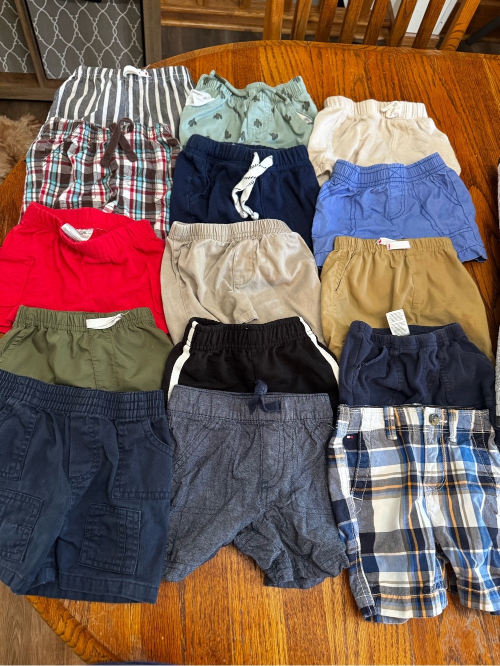 Carter's Mixed Color Boys Pull-On Shorts Pack